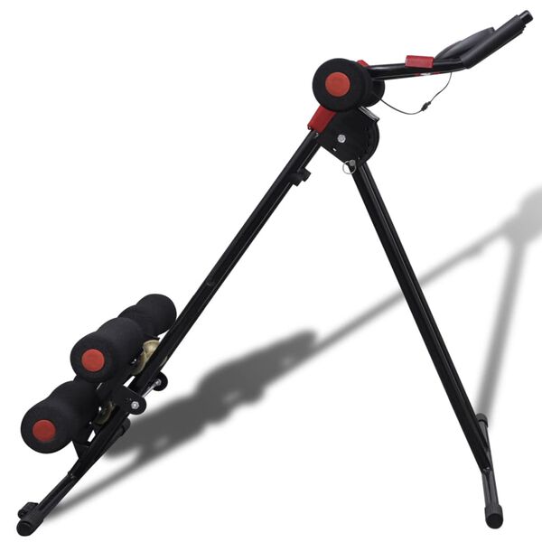 Foldable Core and Abdominal Trainer with Display