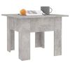 vidaXL Coffee Table Concrete Grey Engineered Wood Small Coffee Table