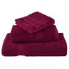 vidaXL Towel Set Burgundy 100% ring-spun cotton Towel Set Rectangular