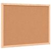 vidaXL Cork Board with Solid Pine Wood Frame 15.7x11.8"