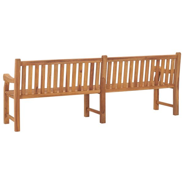 vidaXL Garden Bench Teak Solid Teak Wood Extra Large Rectangular