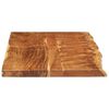 vidaXL Bathroom Vanity Top Solid Acacia Wood 55.1"x20.5"x1.5"