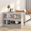 vidaXL Bookcase Concrete grey Engineered wood Medium Bookcase