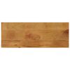 vidaXL Table Top Natural oak Solid mango wood 35.4x11.8 in Durable