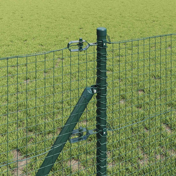 vidaXL Fence Post Green 82.02 x 2.62 ft (0.98 x 0.98 in mesh)