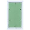 vidaXL Access Panel White 20 x 35 cm Aluminium and Plasterboard