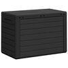 vidaXL Storage Box Anthracite Polypropylene 30.7x17.3x21.7 in
