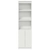 vidaXL Highboard White Engineered wood Tall Highboard Rectangular
