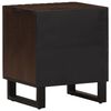 vidaXL Bedside Cabinet Set of 2 Brown