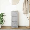 vidaXL Sideboard Concrete Grey Engineered Wood Medium Sideboard