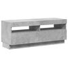 vidaXL TV Cabinet Concrete grey Engineered wood Medium TV Cabinet