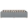 vidaXL Bed Frame Light Gray