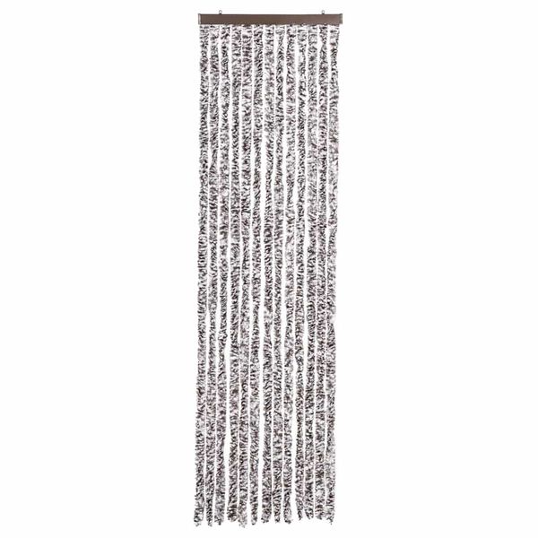 vidaXL Insect Curtain Brown and Beige 22.0x78.7" Chenille