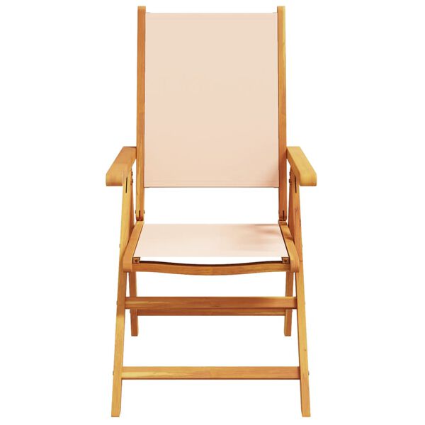 vidaXL Garden Chair Set of 8 Beige