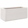 vidaXL Garden Planter White Polypropylene Medium Durable Planter