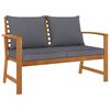 vidaXL Garden Lounge Set Dark Grey