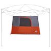 vidaXL Inner Tent Grey and Orange 110.24 x 86.61 x 69.29 in Taffeta