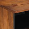 vidaXL TV Cabinet with Drawer Honey Brown 27.56 x 12.99 x 18.11 in