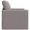 vidaXL Sofa Bed Taupe 29.13 x 30.31 x 31.89 in Fabric