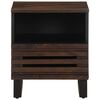 vidaXL Bedside Cabinet Set of 2 Brown