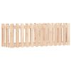 vidaXL Garden Raised Bed Natural Wood Solid Pine Wood 59.1x19.7x19.7 in