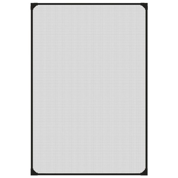 vidaXL Insect Screen Anthracite Fiberglass 31.5 x 47.2 in Insect Screen