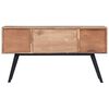 vidaXL Side Cabinet 43.3"x11.8"x29.5" Solid Teak
