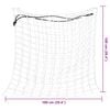 vidaXL Hay Net Set of 2 White Polypropylene 39.4 x 39.4 in Durable