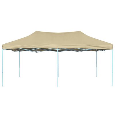 vidaXL Foldable Tent Pop-Up 9.8'x19.7' Cream White