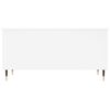 vidaXL Coffee Table White Engineered Wood 35.4 in x 17.5 in x 17.7 in
