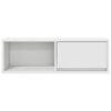vidaXL TV Cabinet Set of 2 White Engineered wood 31.5 x 12.2 x 10.0 in