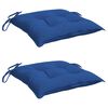 vidaXL Chair Cushion Set of 2 Blue Oxford fabric (100% polyester)