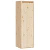 vidaXL TV Cabinet Set of 4 Natural wood Solid pine wood Medium