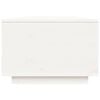 vidaXL Coffee Table White Solid Pine Wood Medium Coffee Table