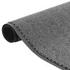 vidaXL Doormat Anthracite Polypropylene and PVC 16x24 in Doormat