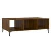 vidaXL Coffee Table Brown Oak Engineered Wood 40.7 in x 23.6 in x 13.8 in