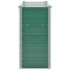 vidaXL Raised Bed Green Galvanized Steel 39.4 x 15.7 x 30.3 in