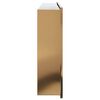 vidaXL Shower Niche Brushed Gold 24.4x12.6x3.5" Stainless Steel