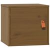 vidaXL Wall Cabinet Set of 2 Honey Brown Solid pine wood, engineered wood