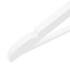 vidaXL Hanger Set of 20 White Hardwood, Metal Standard Non-slip