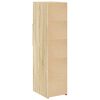 vidaXL Highboard Sonoma Oak Engineered Wood Tall Modern Storage Unit
