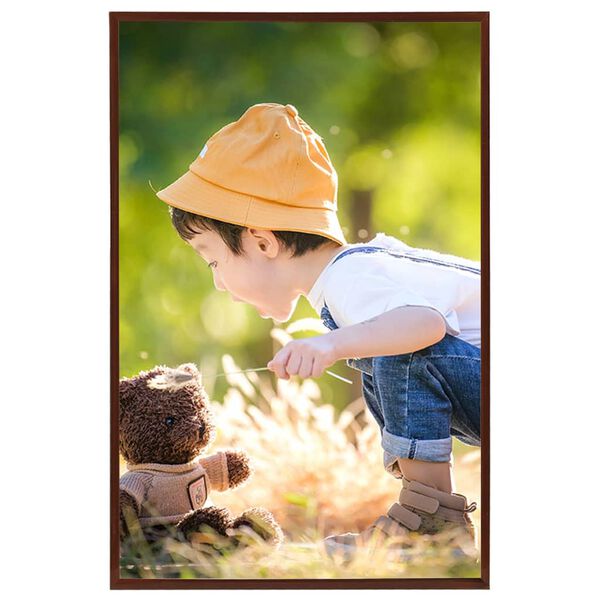 vidaXL Photo Frames Collage 3 pcs for Wall or Table Bronze 70x35.4 " MDF