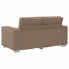 vidaXL Sofa Cappuccino 62.99 x 30.71 x 33.07 in Fabric