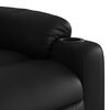 vidaXL Massage Recliner Chair Black