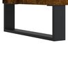 vidaXL Coffee Table Smoked Oak Engineered Wood Medium Coffee Table