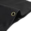 vidaXL Tarpaulin Black 16.4x26.2' 7.11 oz/ft&sup2;