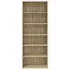 vidaXL Highboard Sonoma Oak Engineered wood Large Highboard