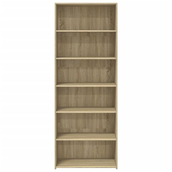 vidaXL Highboard Sonoma Oak Engineered wood Large Highboard