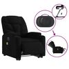 vidaXL Electric Stand Up Massage Recliner Chair Black