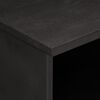 vidaXL Bedside Cabinet Black and natural wood Solid mango wood, iron